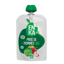 COMPOTE GOURDE POMME NATURE BIO 90g